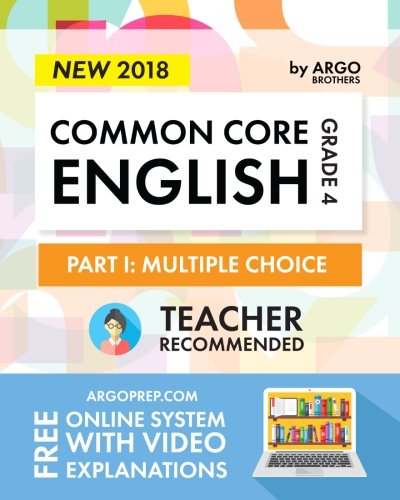 Beispielbild fr Argo Brothers English Workbook, Grade 4: Common Core Multiple Choice (4th Grade) 2018 Edition zum Verkauf von SecondSale