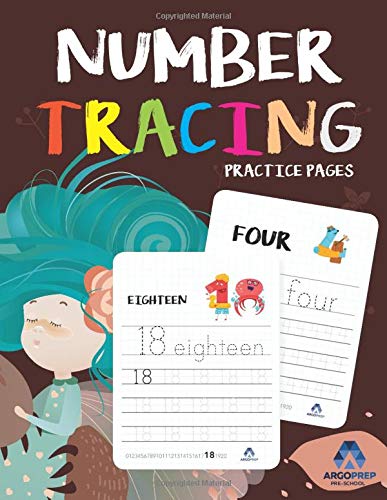 Beispielbild fr Number Tracing Book for Preschoolers: Ages 3+ and weekly FREE Bonuses zum Verkauf von Front Cover Books