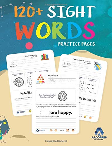 Beispielbild fr Sight Words Practice Workbook for Preschoolers to 3rd Grade: Learn the top 100 high-frequency words with our engaging activity workbook that helps . increase their reading comprehension level. zum Verkauf von Idaho Youth Ranch Books