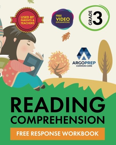 Imagen de archivo de 3rd Grade Reading Comprehension Workbook: Free Response Workbook by ArgoPrep a la venta por HPB-Diamond