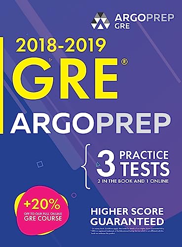 Beispielbild fr GRE by ArgoPrep: GRE Prep 2018 + Online Comprehensive Prep + Video + Practice Tests | GRE Book 2018-2019 | GRE Prep by ArgoPrep zum Verkauf von BooksRun