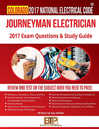 Imagen de archivo de Colorado 2017 Journeyman Electrician Study Guide a la venta por Dream Books Co.