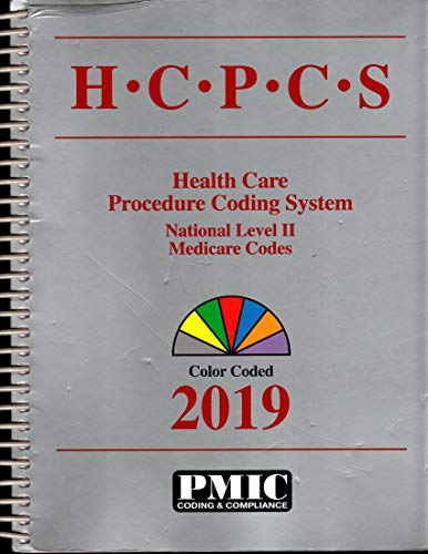 Stock image for HCPCS National Level 2 Medicare Codes Color Coded 2019 for sale by TextbookRush