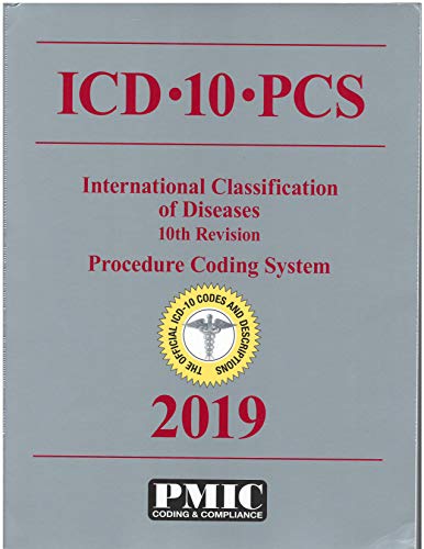 Imagen de archivo de ICD-10-PCS 2019 Book a la venta por Better World Books