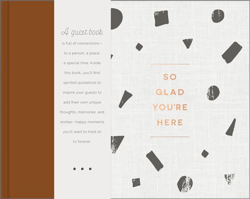 Stock image for So Glad You?re Here: A Guest Book for sale by GF Books, Inc.