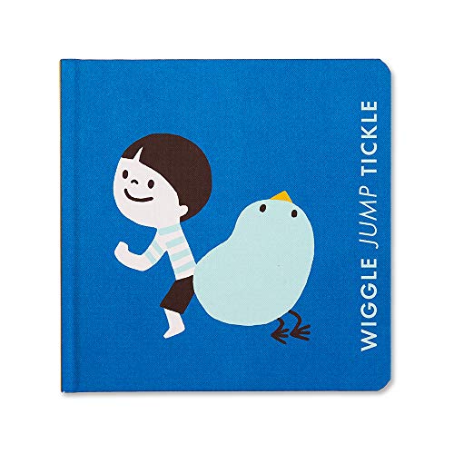 Stock image for Wiggle Jump Tickle: A Little Book of Actions  " A board book for early learners. for sale by HPB Inc.