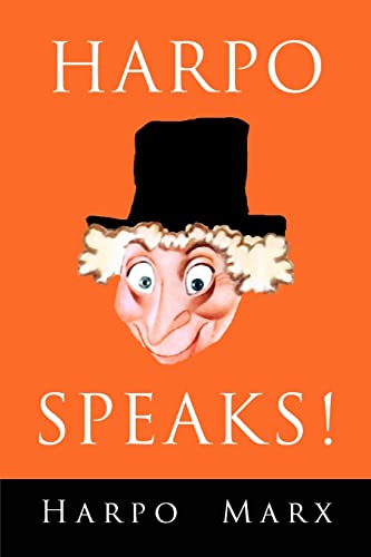 Stock image for Harpo Speaks! for sale by Goodwill Southern California