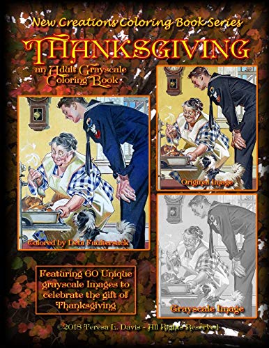 Stock image for New Creations Coloring Book Series: Thanksgiving for sale by ThriftBooks-Atlanta