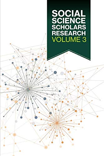 Stock image for Social Science Scholars Research: Volume 3 for sale by Revaluation Books