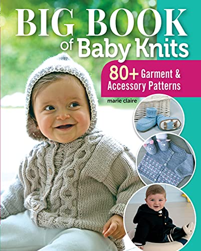 Beispielbild fr Big Book of Baby Knits: 80+ Garment and Accessory Patterns (Landauer) Adorable Knitting Projects for Clothing, Blankets, Toys, and Accessories for Babies, with Boy, Girl, and Gender-Neutral Designs zum Verkauf von Monster Bookshop