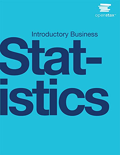 Stock image for Introductory Business Statistics by OpenStax (hardcover version, full color) for sale by HPB-Red
