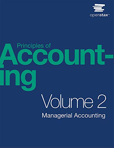 Stock image for Principles of Accounting, Volume 2: Managerial Accounting for sale by Textbooks_Source