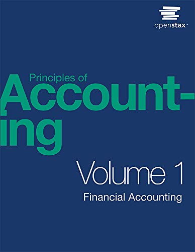 Stock image for Principles of Accounting, Volume 1: Financial Accounting for sale by Revaluation Books