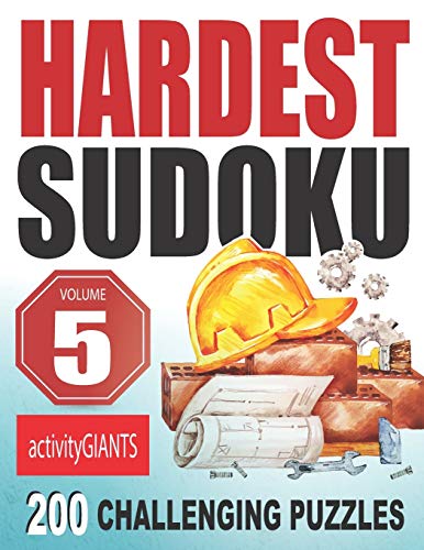 Stock image for Hardest Sudoku Volume 5 200 Challenging Puzzles (Hard Sudoku) for sale by Books Unplugged
