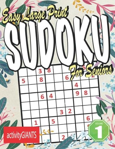 Stock image for Easy LARGE PRINT SUDOKU for Seniors for sale by Ergodebooks