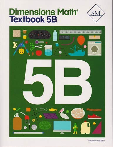Beispielbild fr Dimensions Math Textbook 5B zum Verkauf von Upward Bound Books