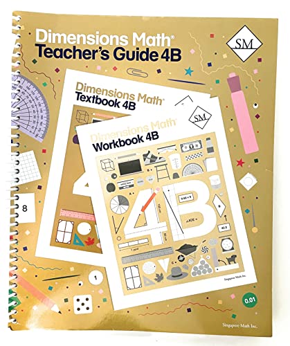 Imagen de archivo de Dimensions Math Teachers Guide 4B a la venta por The Happy Book Stack