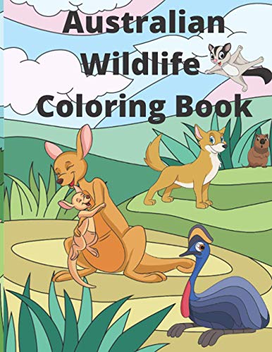 Stock image for Australian Wildlife Coloring Book: 25 Fun and Relaxing Australian Animals Coloring Pages for sale by GF Books, Inc.