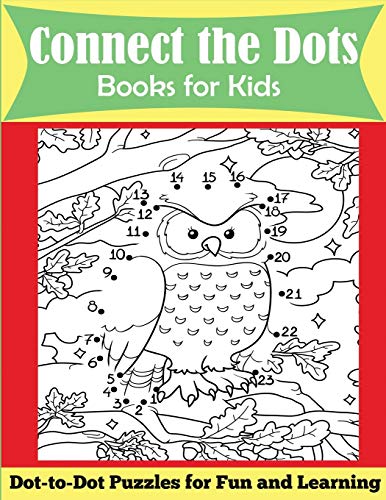 9781947243149: Connect the Dots Books for Kids: Dot-to-Dot Puzzles for Fun and Learning