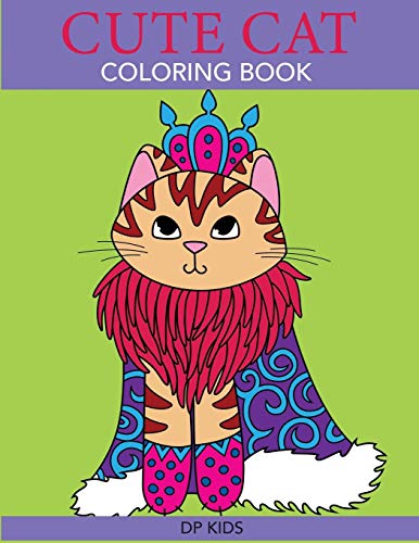 Imagen de archivo de Cute Cat Coloring Book (Cute Animal Coloring Books) a la venta por Half Price Books Inc.