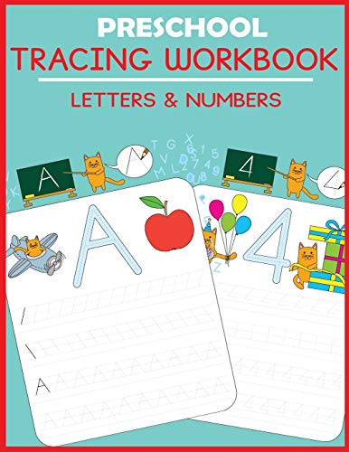 Beispielbild fr Preschool Tracing Workbook: Letters and Numbers (Preschool Workbooks) zum Verkauf von PlumCircle
