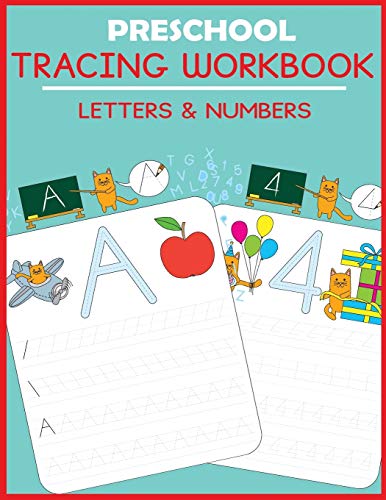 Imagen de archivo de Preschool Tracing Workbook: Letters and Numbers (Preschool Workbooks) a la venta por PlumCircle