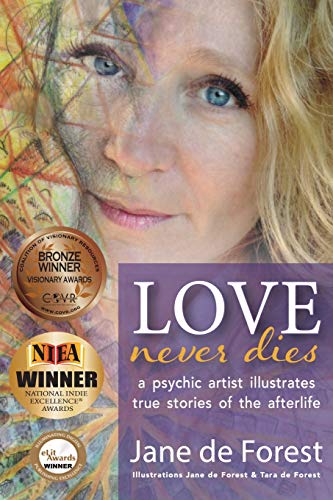 Stock image for Love Never Dies - A Psychic Artist Illustrates True Stories Of The Afterlife for sale by Gulf Coast Books