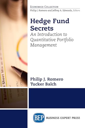 Beispielbild fr Hedge Fund Secrets: An Introduction to Quantitative Portfolio Management zum Verkauf von Chiron Media