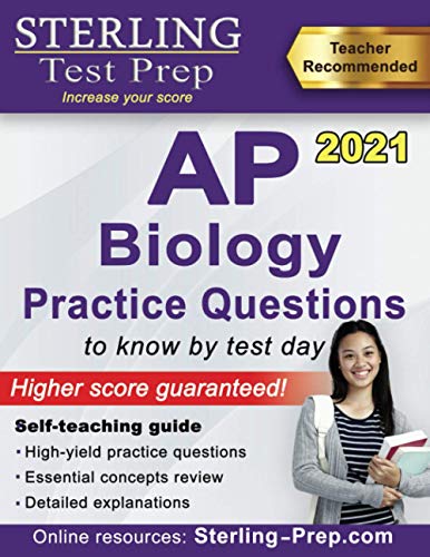 Stock image for Sterling Test Prep AP Biology Practice Questions: High Yield AP Biology Questions for sale by ZBK Books