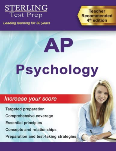 Stock image for Sterling Test Prep AP Psychology: Complete Content Review for AP Psychology Exam for sale by KuleliBooks