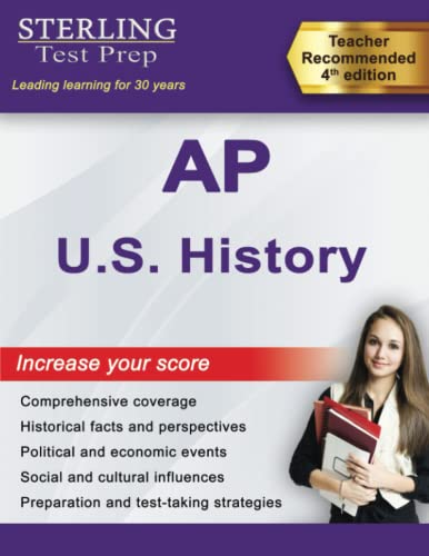 Stock image for Sterling Test Prep AP U.S. History: Complete Content Review for AP US History Exam for sale by Jenson Books Inc