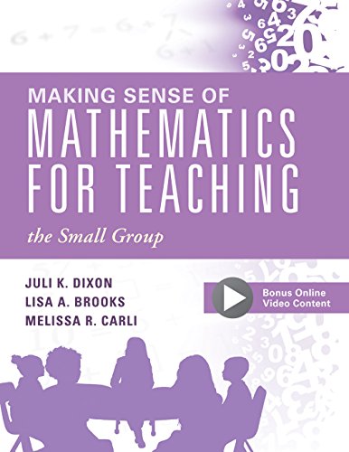 Beispielbild fr Making Sense of Mathematics for Teaching the Small Group (Small-Group Instruction Strategies to Differentiate Math Lessons in Elementary Classrooms) (Every Student Can Learn Mathematics) zum Verkauf von BooksRun