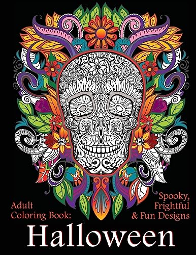 Stock image for Adult Coloring Book: Halloween: Spooky, Frightful & Fun Designs for sale by Red's Corner LLC