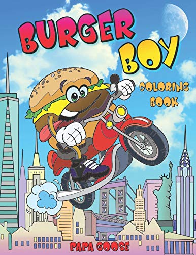 Beispielbild fr Burger Boy - Coloring Book zum Verkauf von GF Books, Inc.