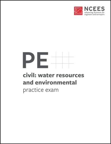 Stock image for PE Civil: Water Resources and Environmental Practice Exam for sale by Goodwill of Colorado