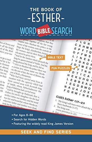 Stock image for The Book of Esther: Bible Word Search (Seek and Find) for sale by Goodwill