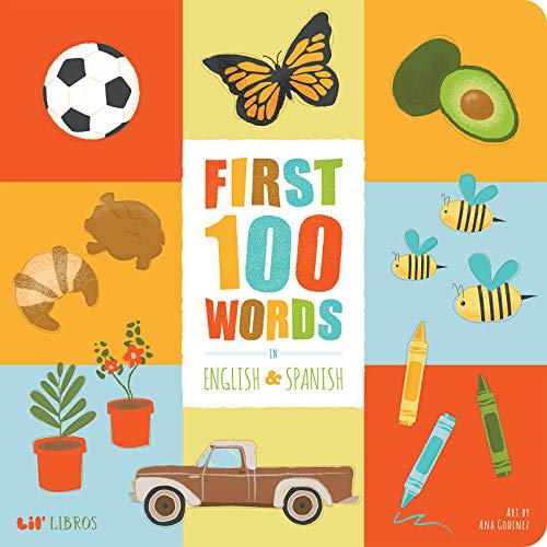 Stock image for First 100 Words in English and Spanish (Lil Libros) for sale by Goodwill of Colorado