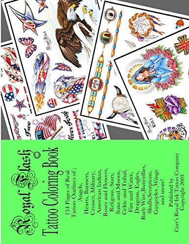 Beispielbild fr Royal Flash Tattoo Coloring Book: Royal Flash Tattoo Coloring Book (Paperback or Softback) zum Verkauf von BargainBookStores