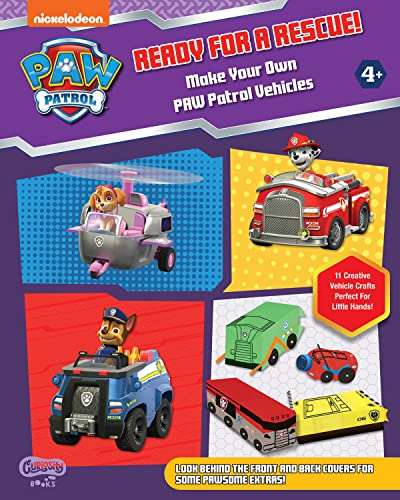 Stock image for READY FOR A RESCUE! Make Your Own PAW Patrol Vehicles for sale by HPB-Ruby