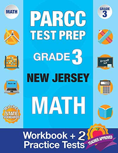 Stock image for PARCC Test Prep Grade 3 NEW JERSEY Math for sale by PBShop.store US