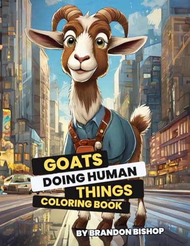 9781948278966: Goats Doing Human Things Coloring Book