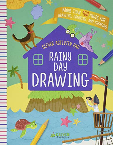 Beispielbild fr Rainy Day Drawing: More Than 100 Pages for Drawing, Coloring, and Creating zum Verkauf von ThriftBooks-Dallas