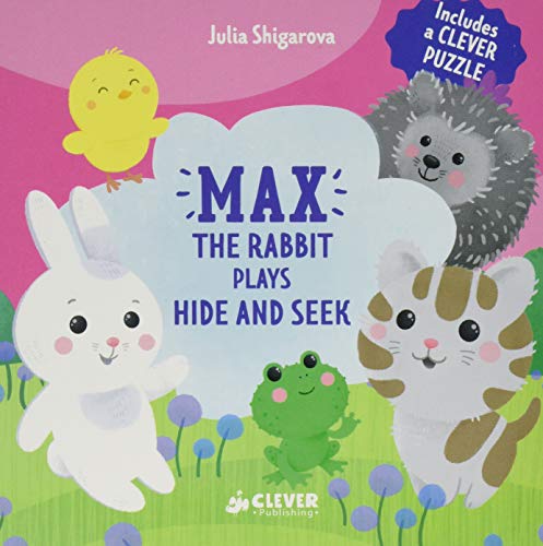 Stock image for Max the Rabbit Plays Hide and Seek : Includes a Clever Puzzle for sale by Better World Books