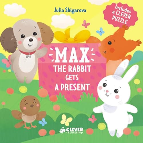 Beispielbild fr Max the Rabbit Gets a Present: Includes a Clever Puzzle zum Verkauf von Buchpark