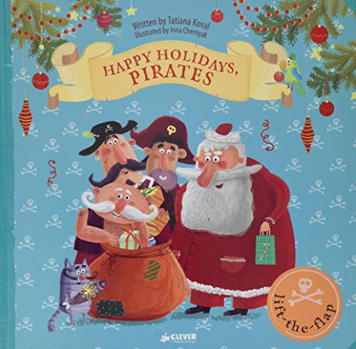 Beispielbild fr Happy Holidays, Pirates: Lift-The-Flap Book zum Verkauf von Buchpark