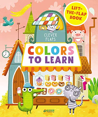Beispielbild fr Colors to Learn: Lift-The-Flap Book zum Verkauf von Buchpark