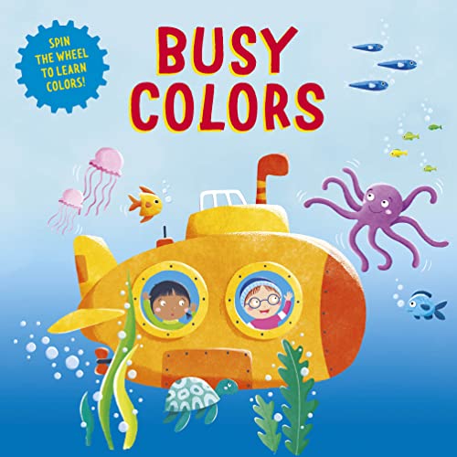 Beispielbild fr Busy Colors: Spin the Wheel for a Learning Adventure! zum Verkauf von Buchpark