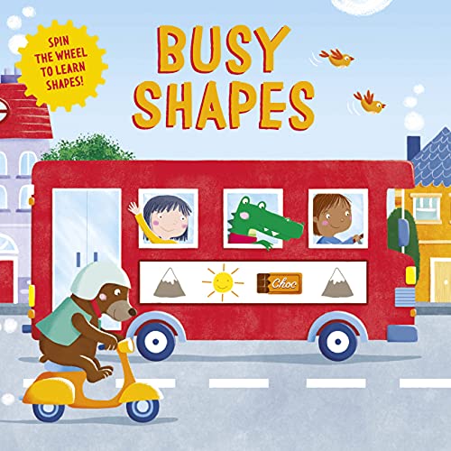 Imagen de archivo de Busy Shapes: Spin the Wheel to Learn Shapes! (Clever Wheels) a la venta por Goodwill of Colorado