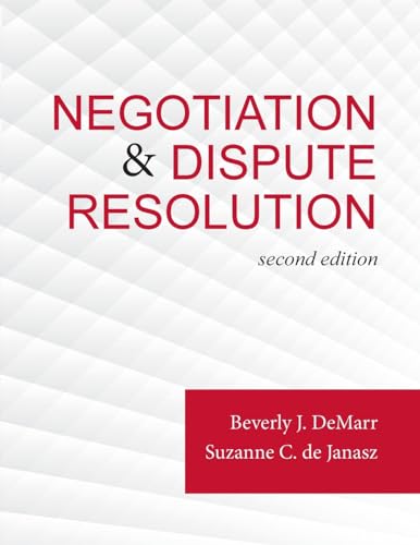 9781948426022: Negotiation & Dispute Resolution