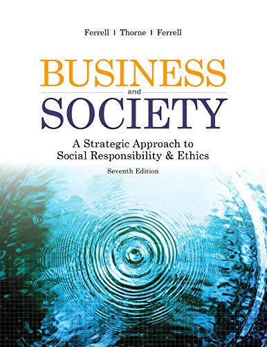 Imagen de archivo de Business ans Society: A Strategic Approach to Social Responsibility & Ethics, 7e binder-ready loose-leaf with course code a la venta por SecondSale